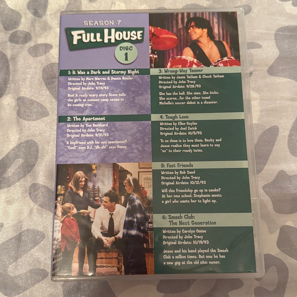 Full House Season 7 *CD’s NOT included*